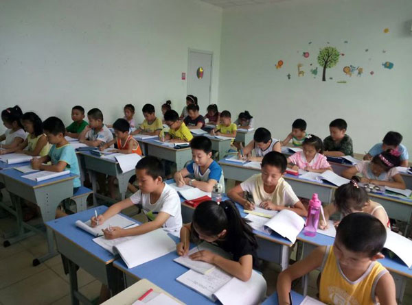 书法让人忘了病痛……